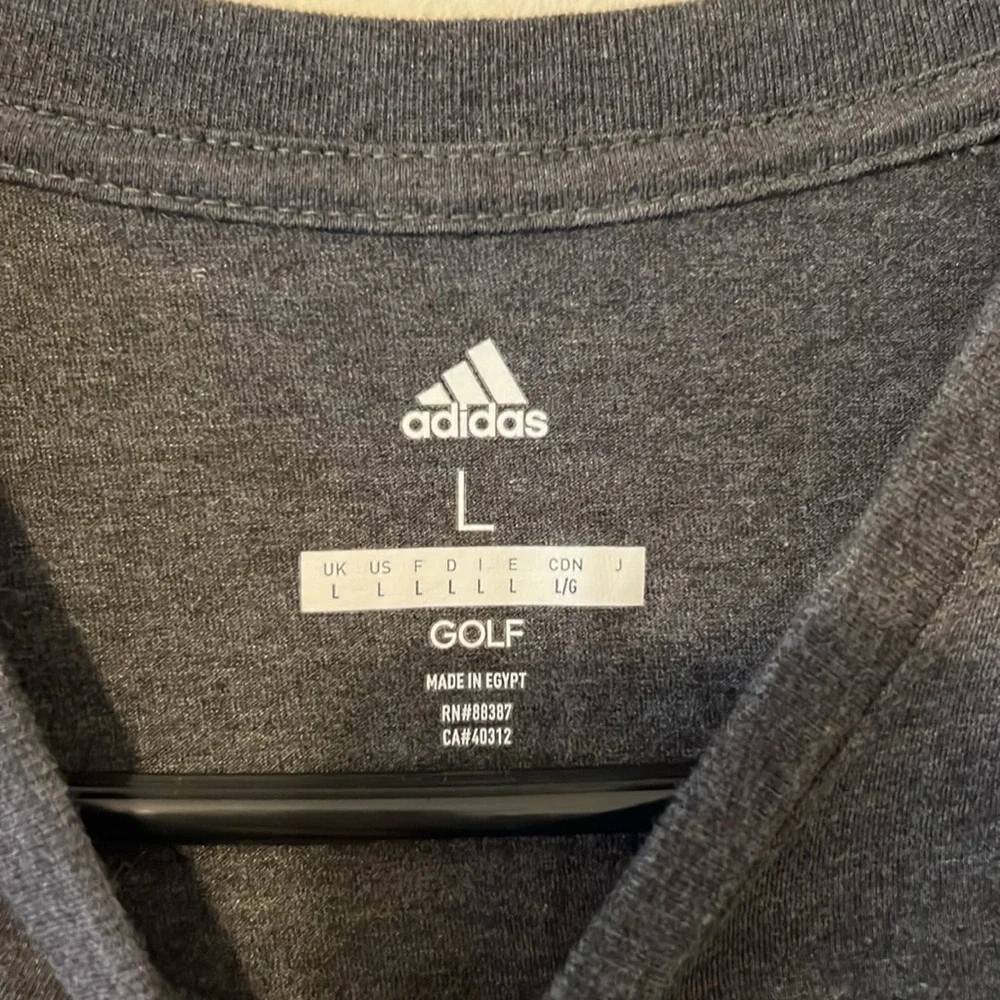 Adidas Men's Gray T-Shirt